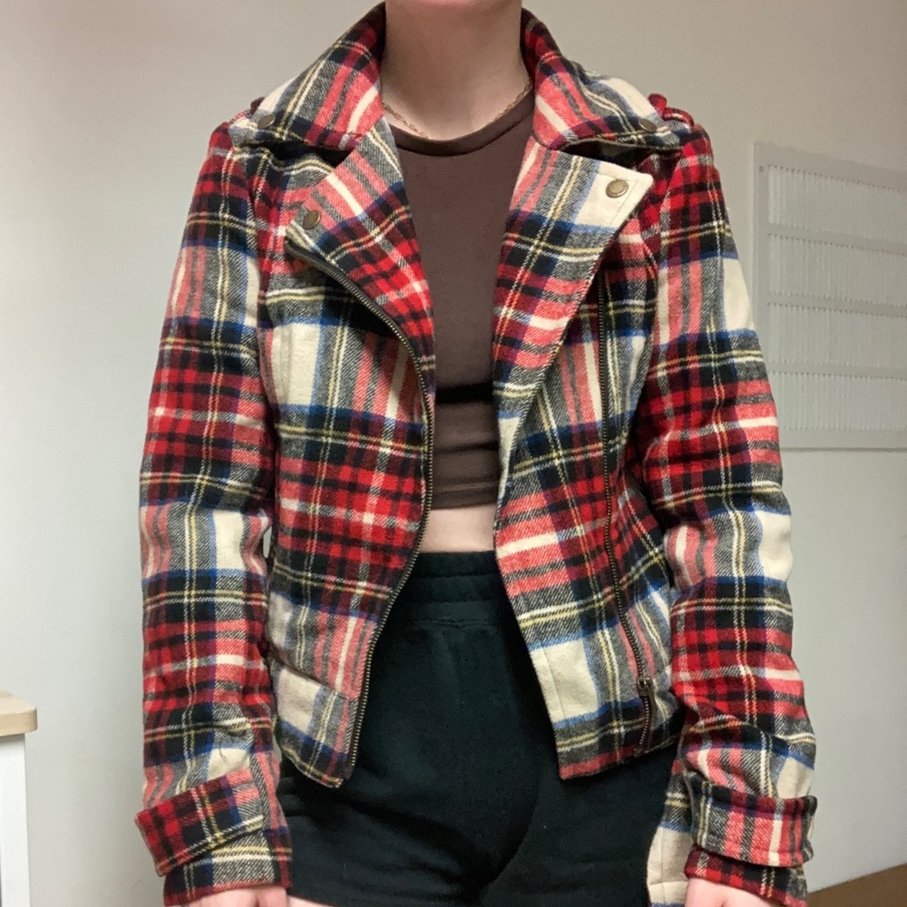 Plaid Heritage 1981 Moto Jacket